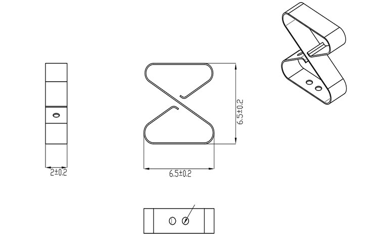 SMD鍍金彈片十萬次不變形